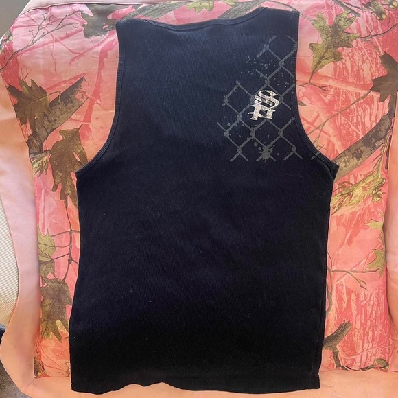 y2k grunge “serious pimp” print tank top - Picture 6 of 8